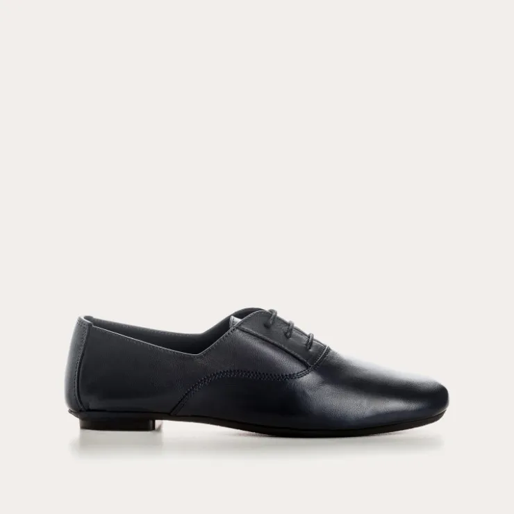 Toute La Collection | Derbies | Reqins DERBIES HYDRA CUIR CC BLEU