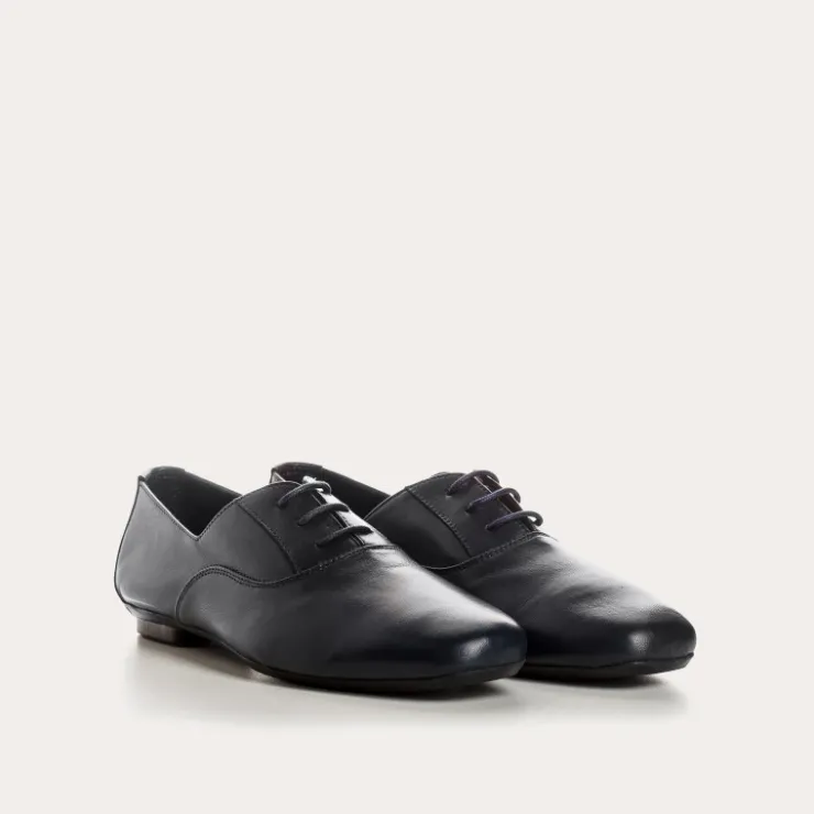 Toute La Collection | Derbies | Reqins DERBIES HYDRA CUIR CC BLEU